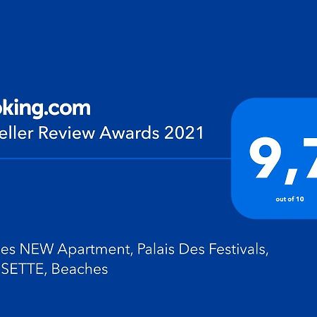 Cannes New Apartment, Palais Des Festivals, Croisette, Beaches 외부 사진
